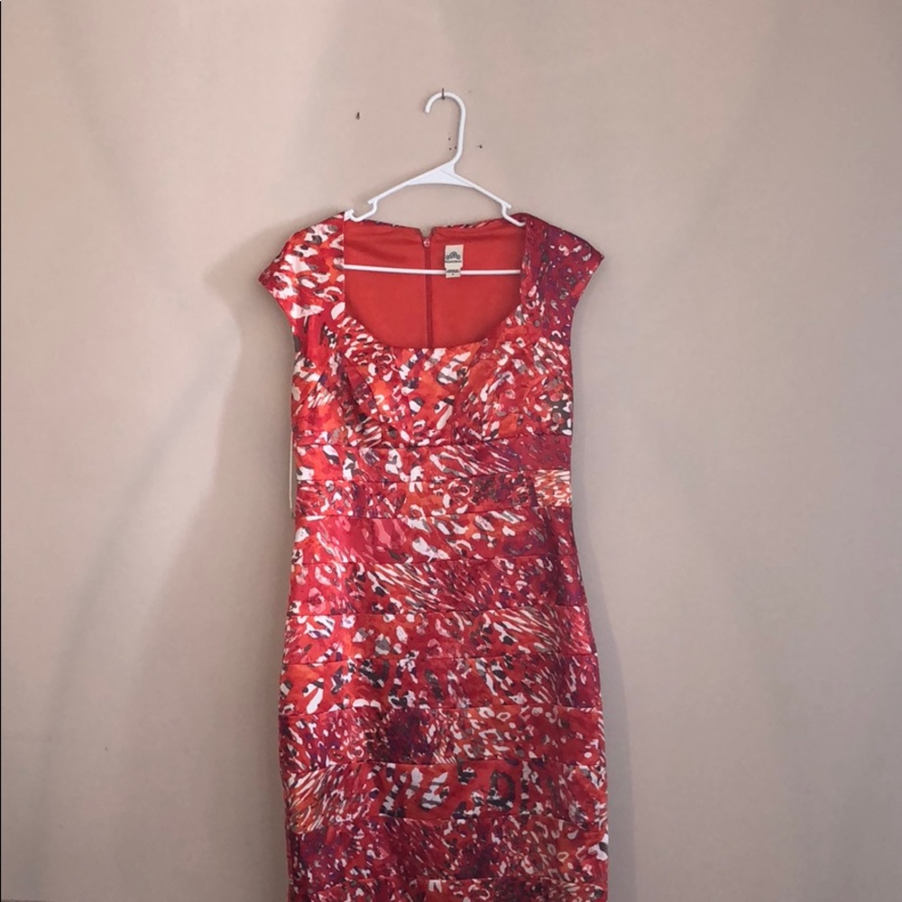 Printed Cocktail Dress